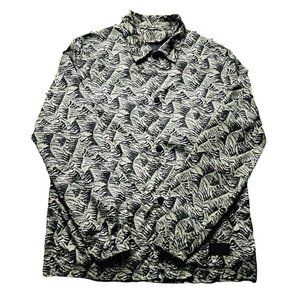 Acne Studios Tony Face Himalayan Tiger Camo Jacket Green Large Men MSRP$305